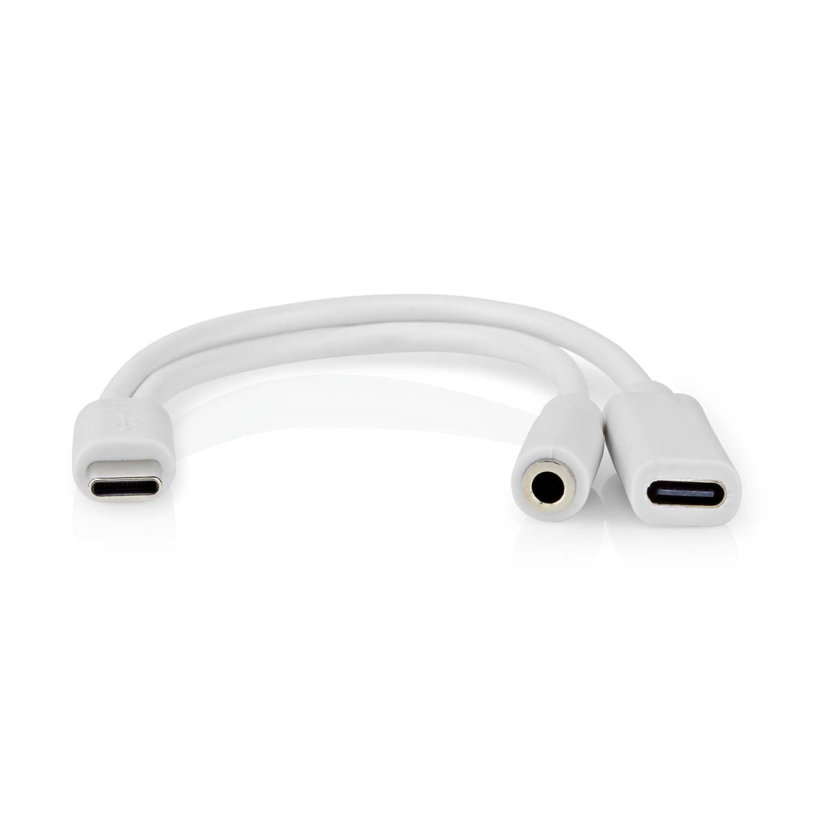 Nedis usb-c™ Uros | usb-c™ Naaras/3.5 mm Naaras | 0.10 m