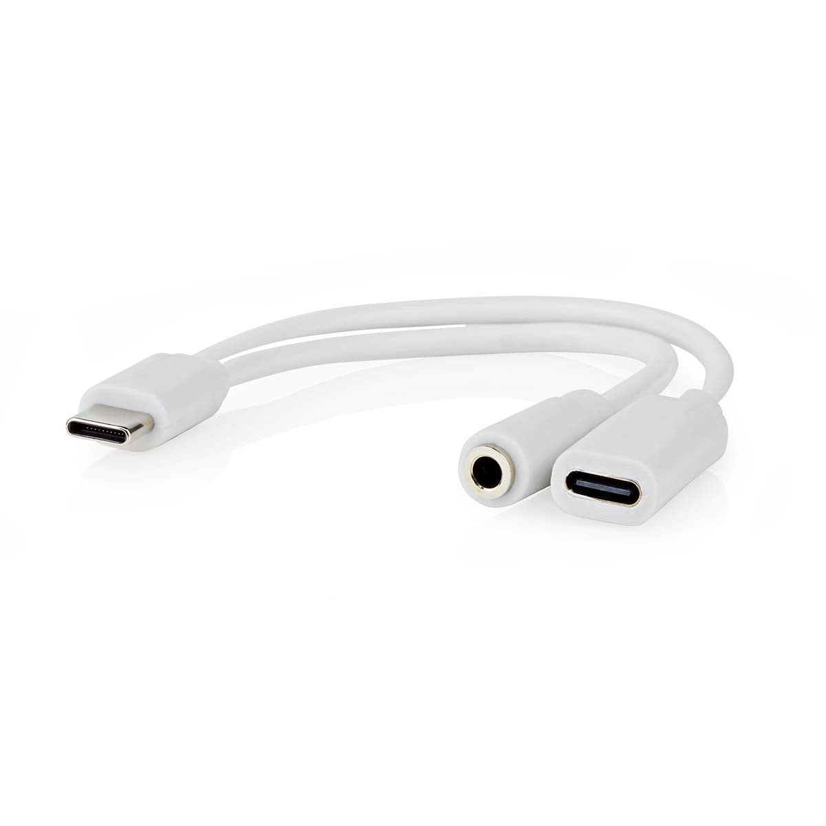 Nedis usb-c™ Uros | usb-c™ Naaras/3.5 mm Naaras | 0.10 m