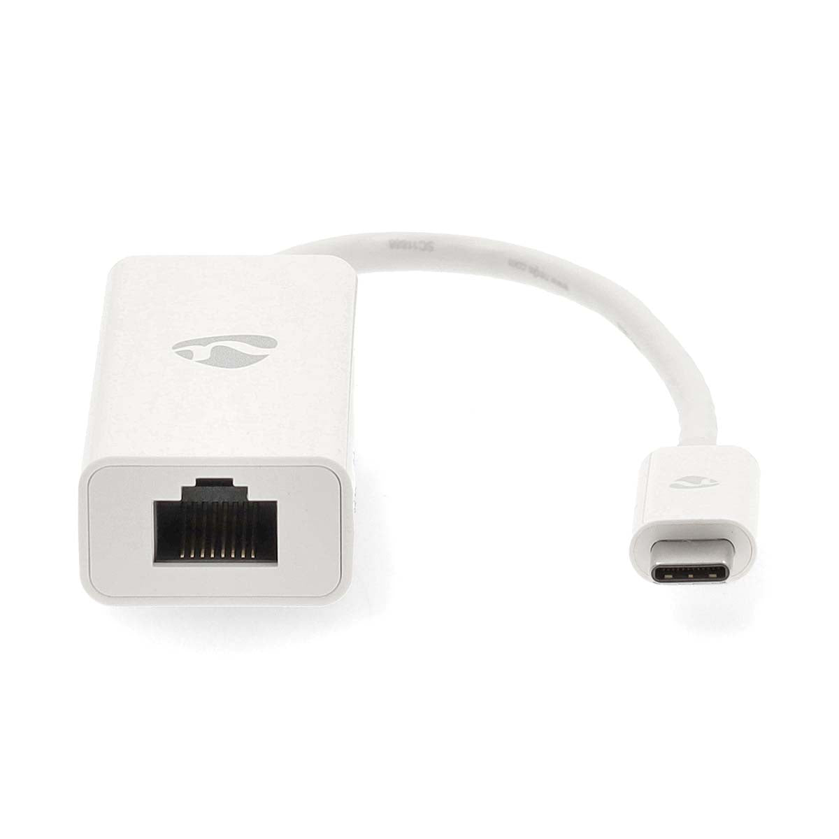 Nedis USB Type-C -Sovitinkaapeli | Type-C, Uros - RJ45 (8P8C), Naaras | 0,2 m | Valkoinen