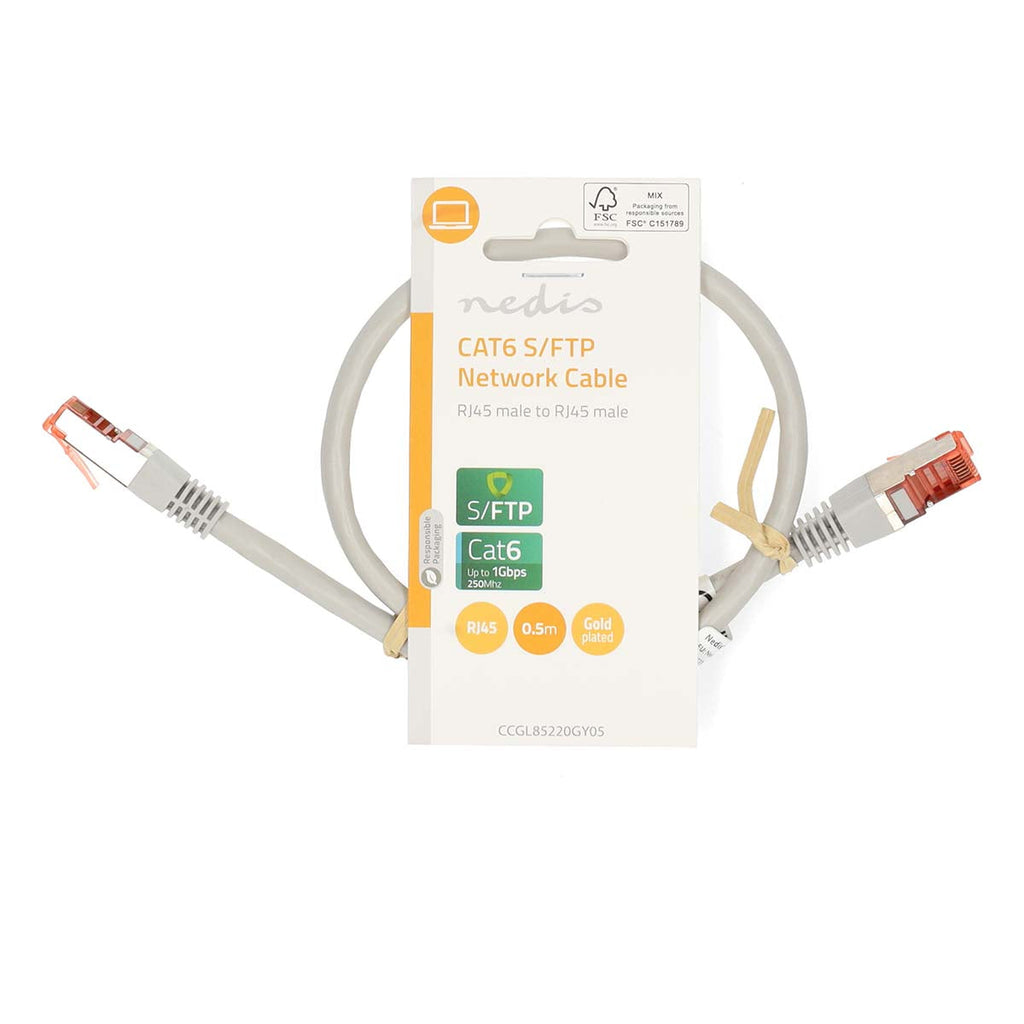 Nedis CAT6 Verkkokaapeli | 0.50 m