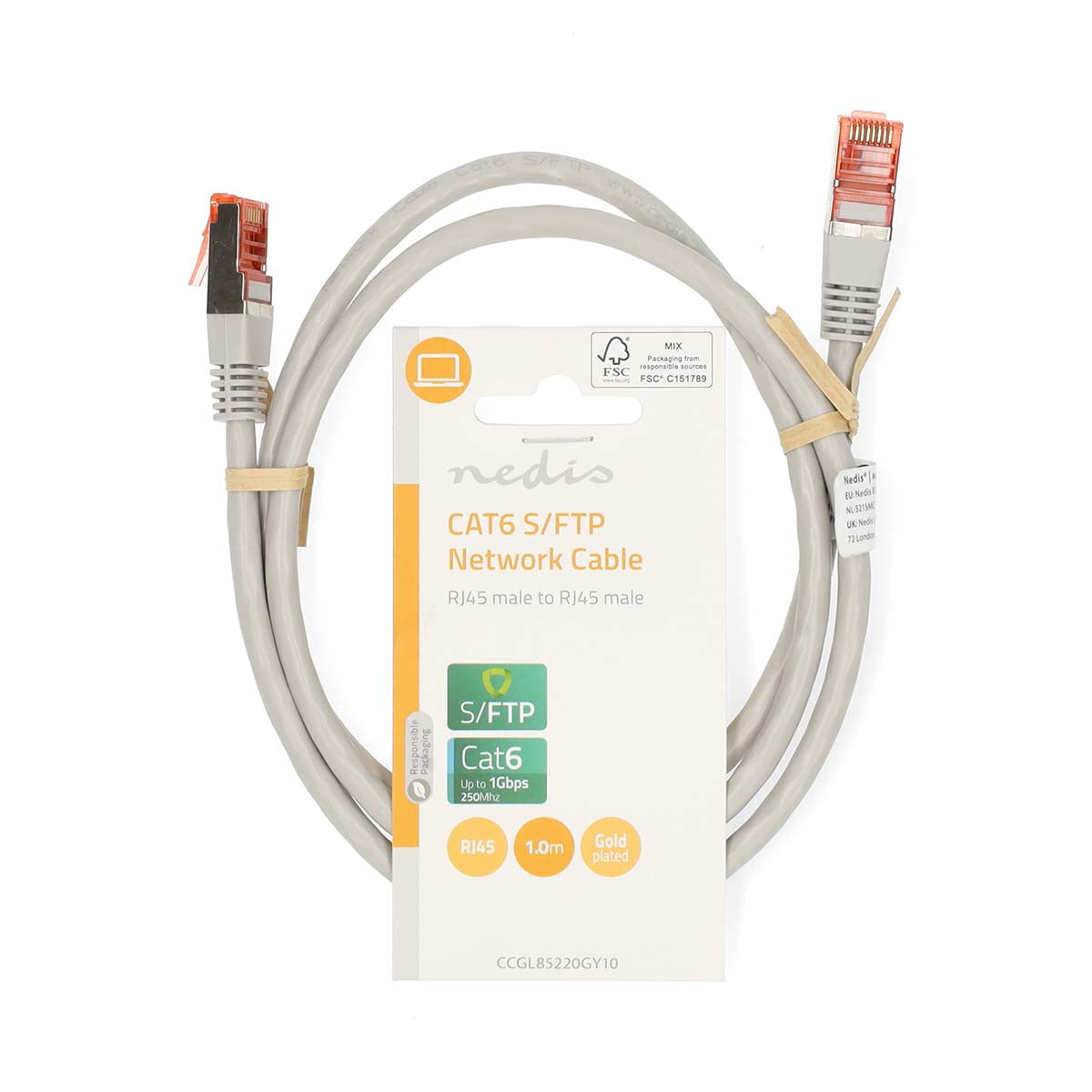 Nedis Cat 6 kaapeli | 1.00 m