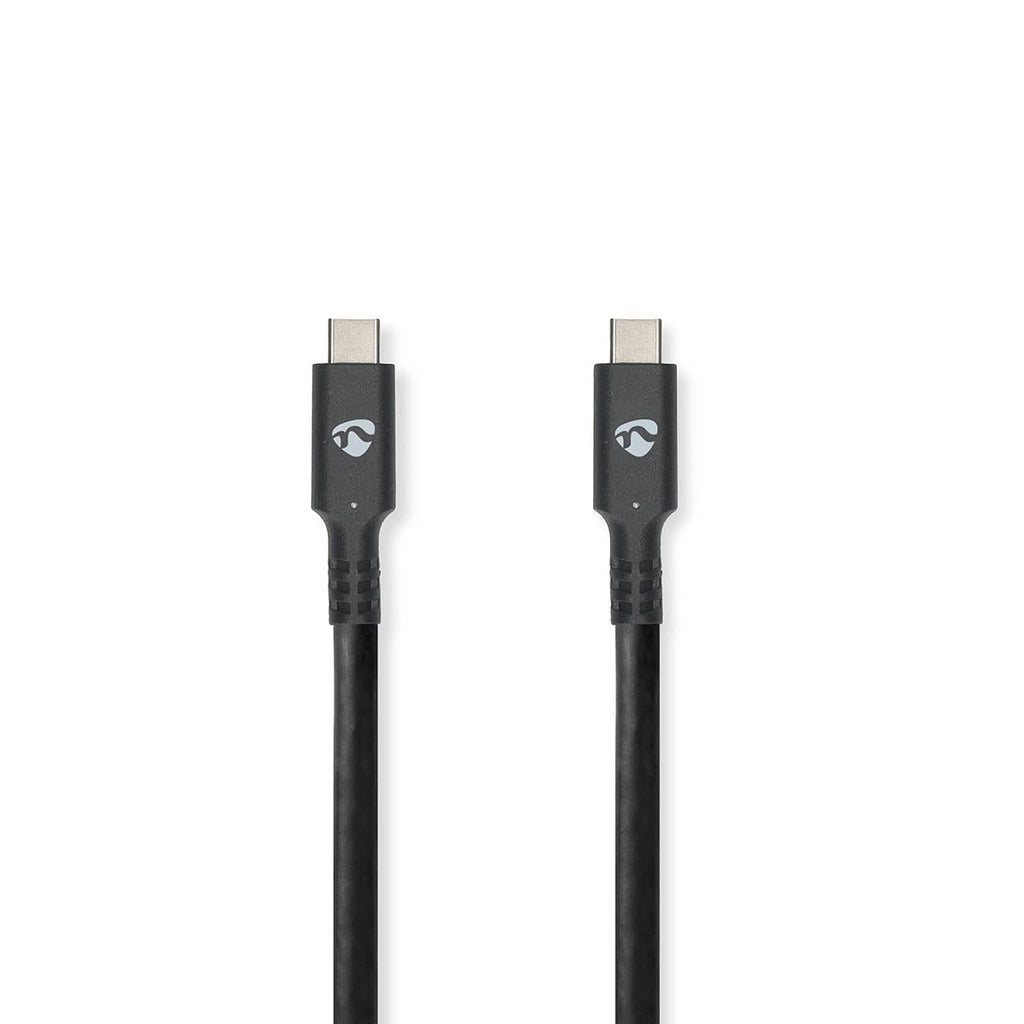 Nedis USB kaapeli | USB 3.2 Gen 2 | USB-c™ Uros-Uros  | 1.00 m