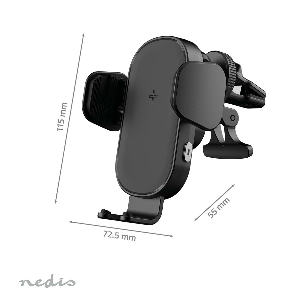 Nedis Langaton Autolaturi | Qi-sertifioitu |15 w | USB Type-C™