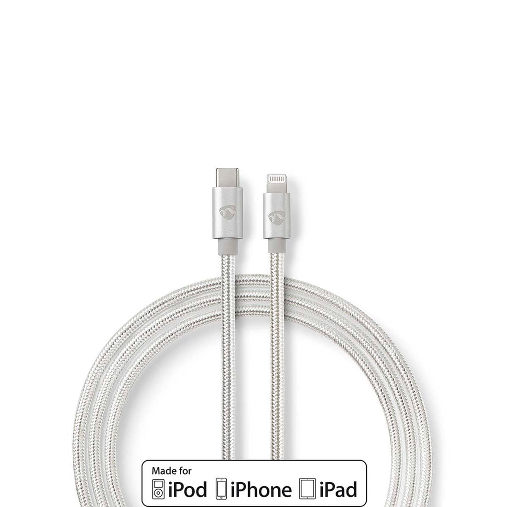 Nedis Apple Lightning 8-Pin | usb-c™ | 1.00 m