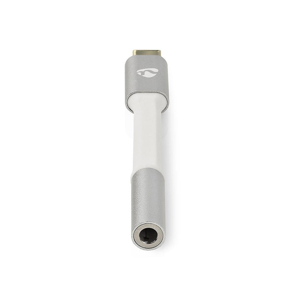 Nedis USB-sovitin | USB 2.0 | USB Type-C™ uros | 3.5 mm naaras | 0.08 m Kullattu | Nailon / Punottu