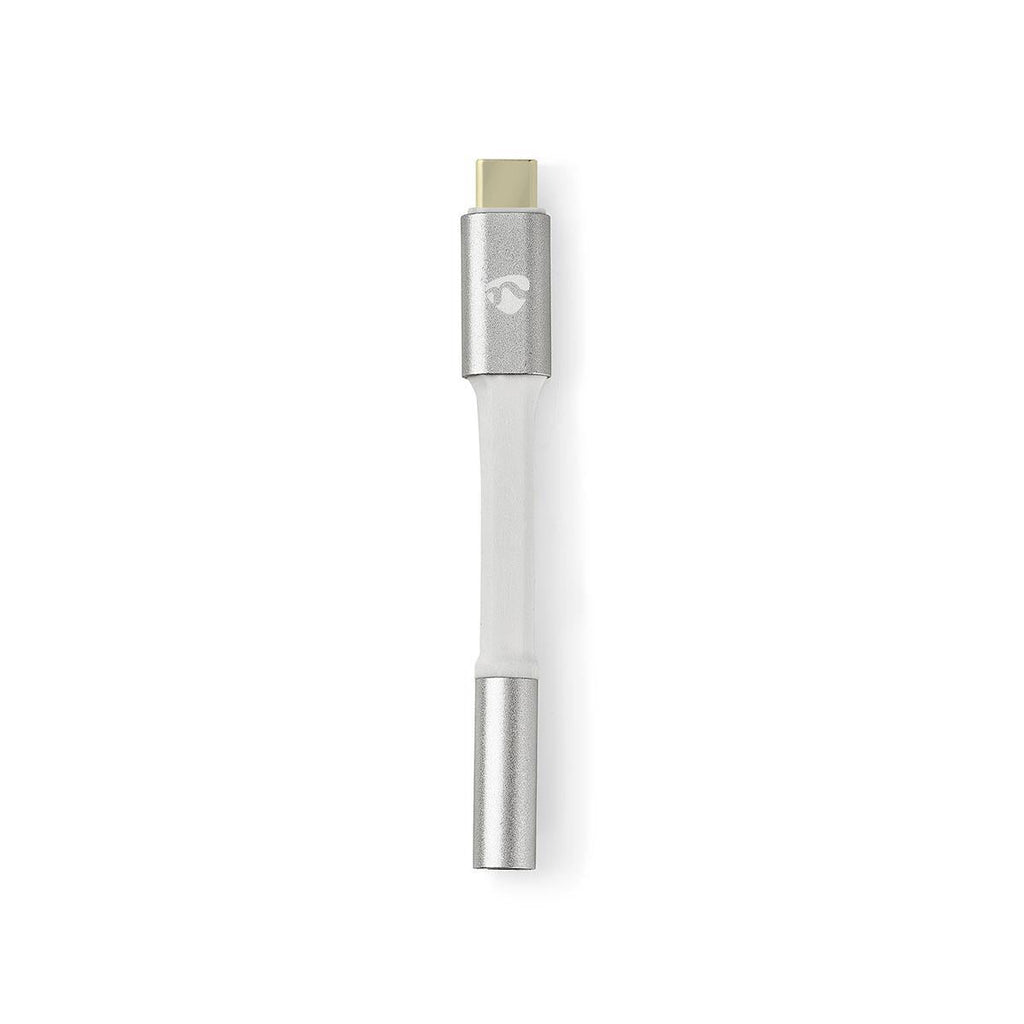 Nedis USB-sovitin | USB 2.0 | USB Type-C™ uros | 3.5 mm naaras | 0.08 m Kullattu | Nailon / Punottu