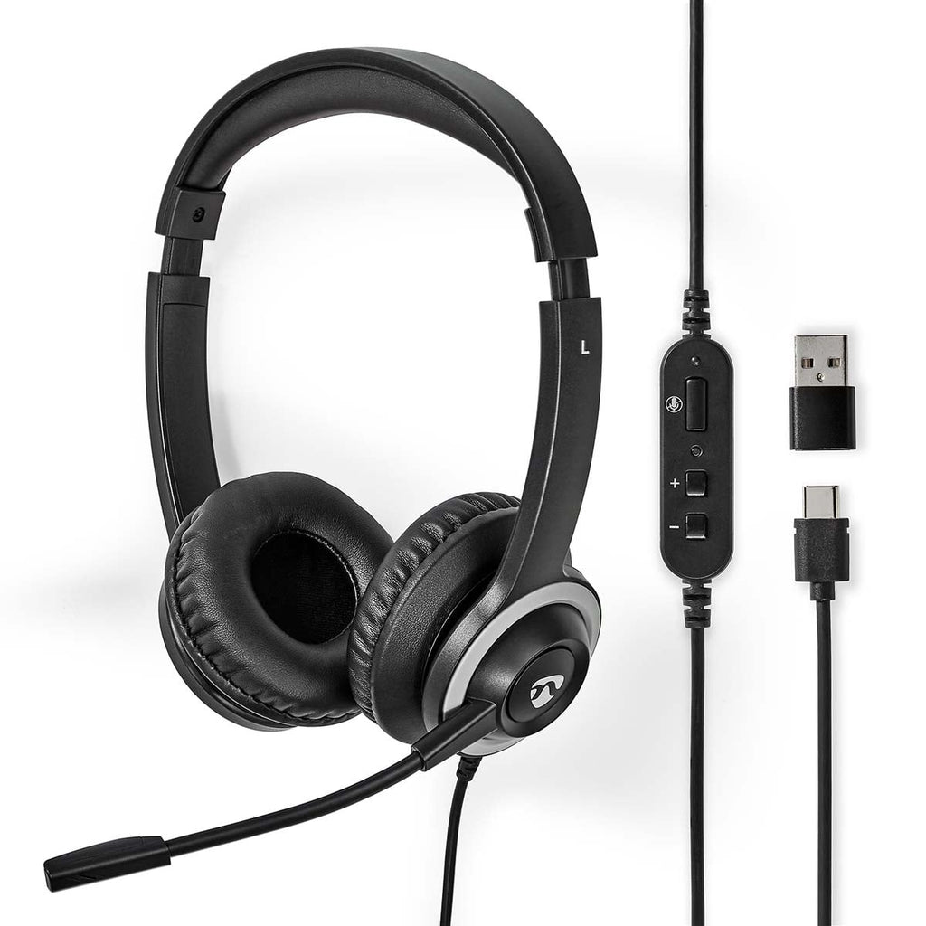 Nedis PC-headset | On-Ear | USB a/c