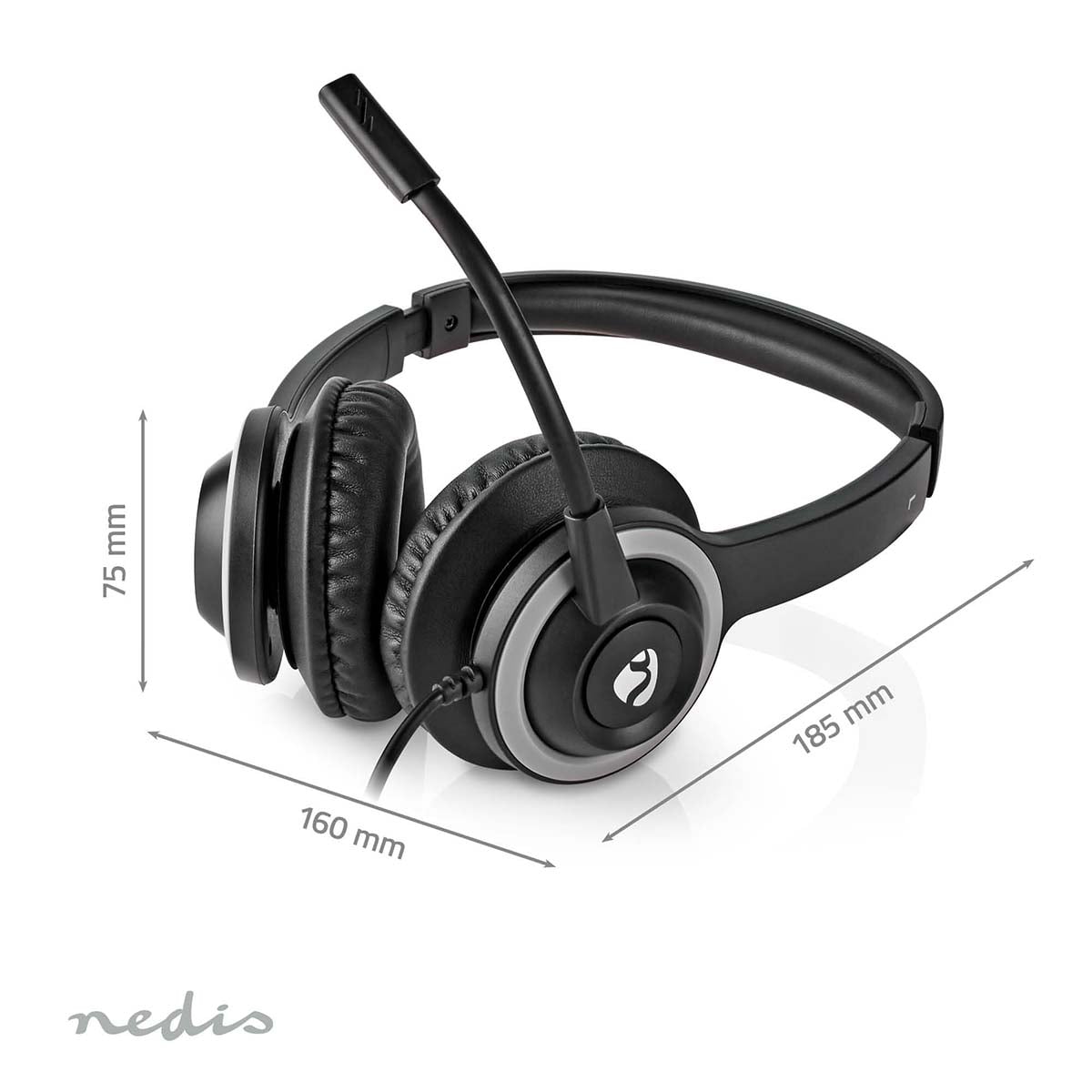 Nedis PC-headset | On-Ear | USB a/c