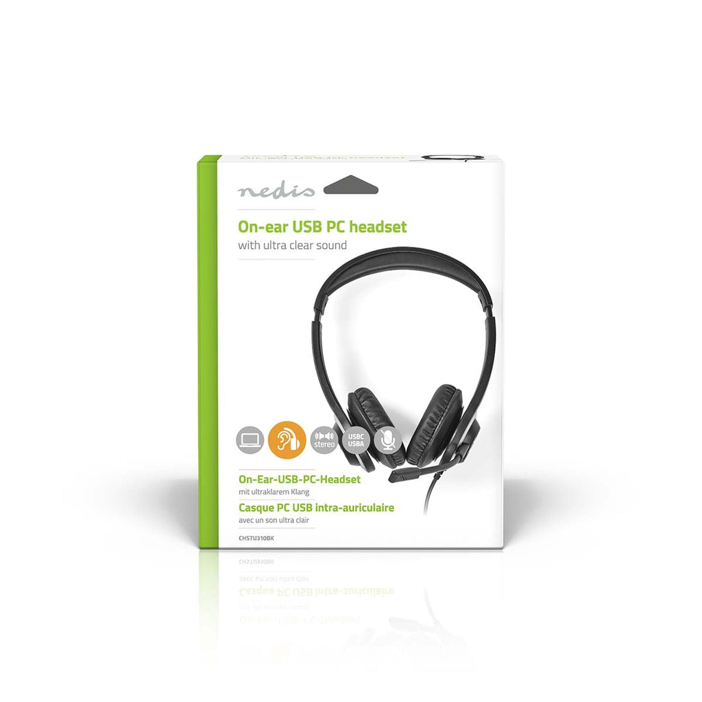 Nedis PC-headset | On-Ear | USB a/c