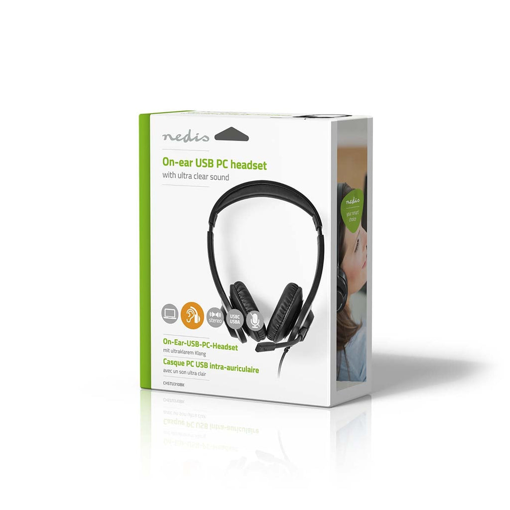 Nedis PC-headset | On-Ear | USB a/c