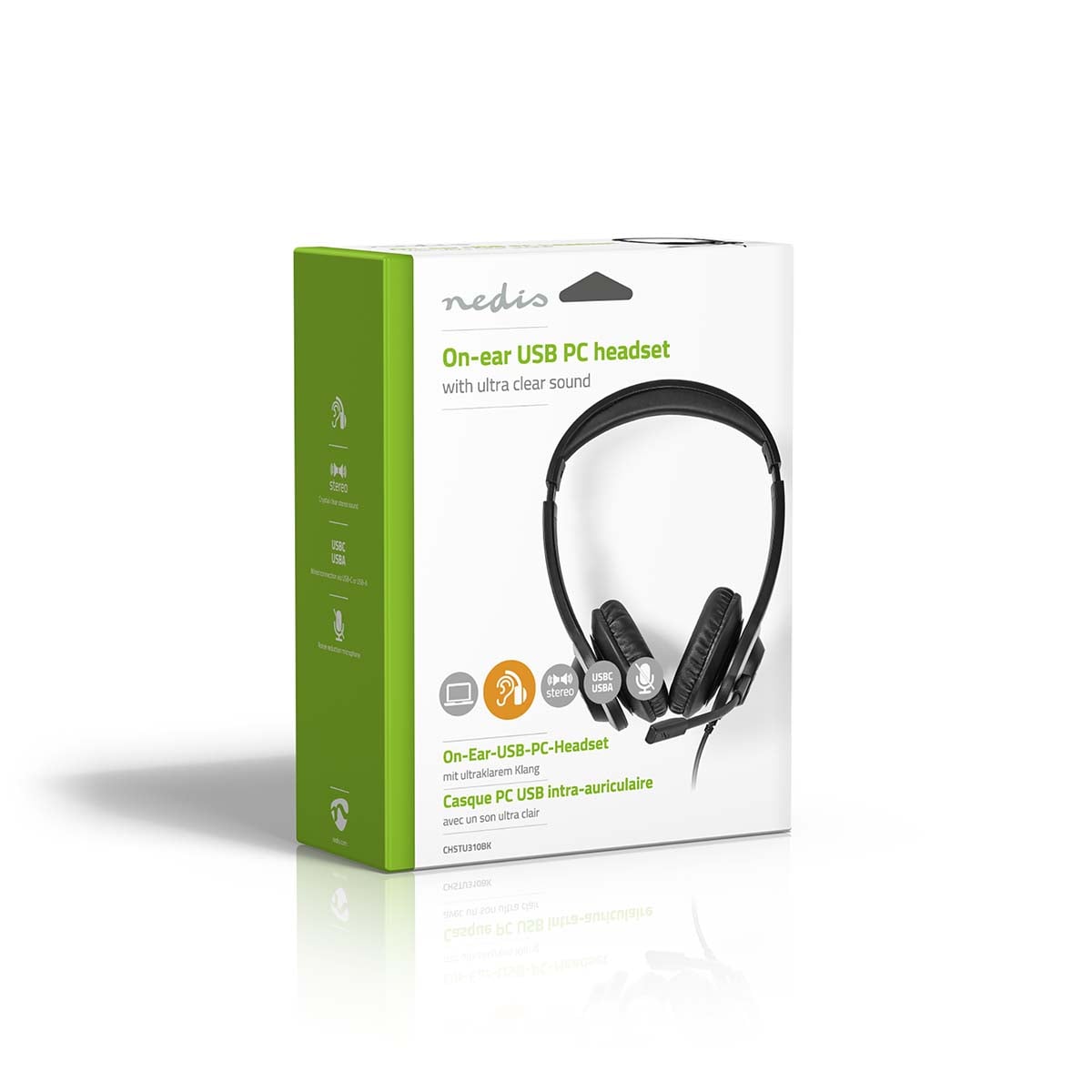 Nedis PC-headset | On-Ear | USB a/c