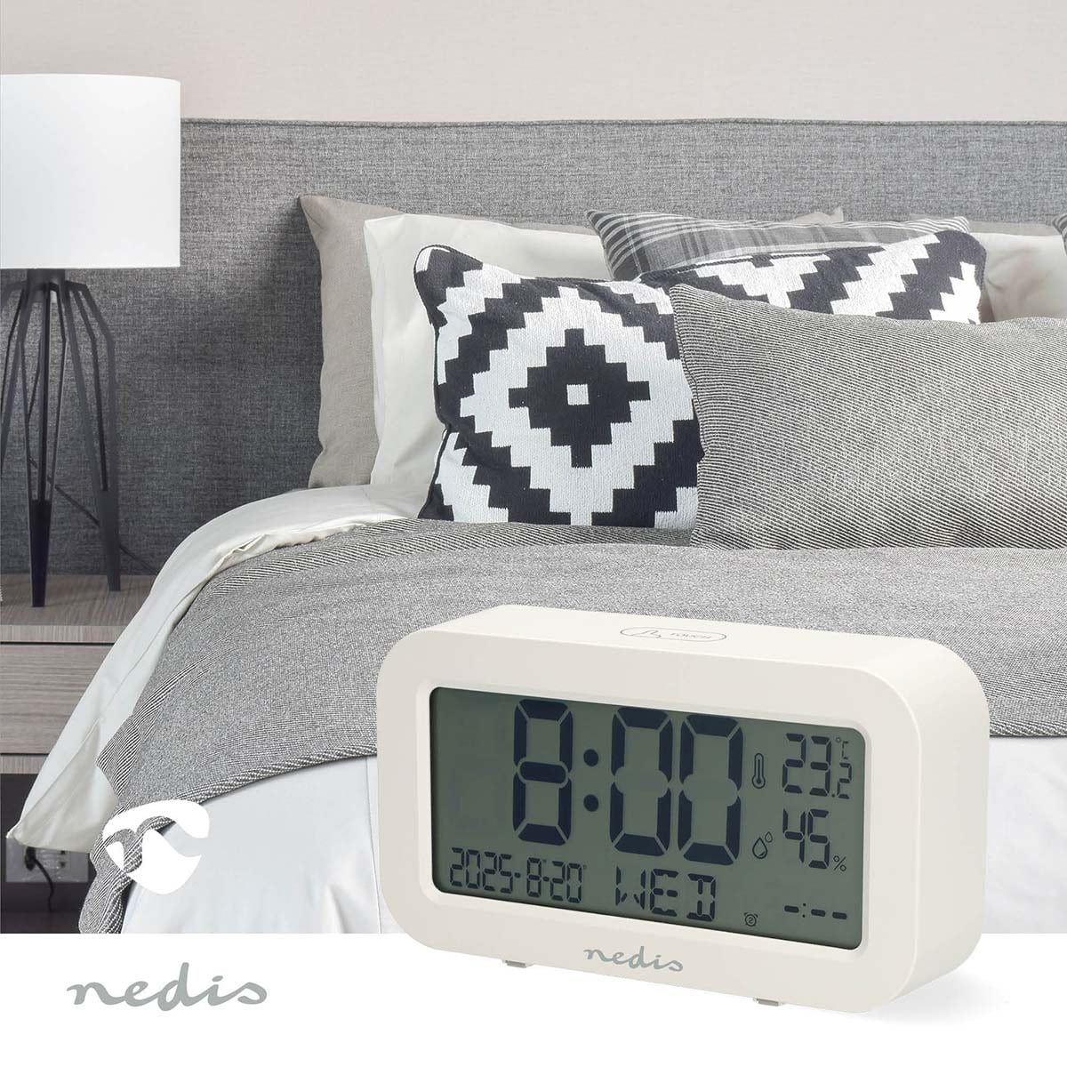 Nedis Digitaalinen Herätyskello | LCD