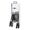 Nedis Balansoitu XLR-Audiokaapeli  2 xUros – 2 xNaaras 1,5 m