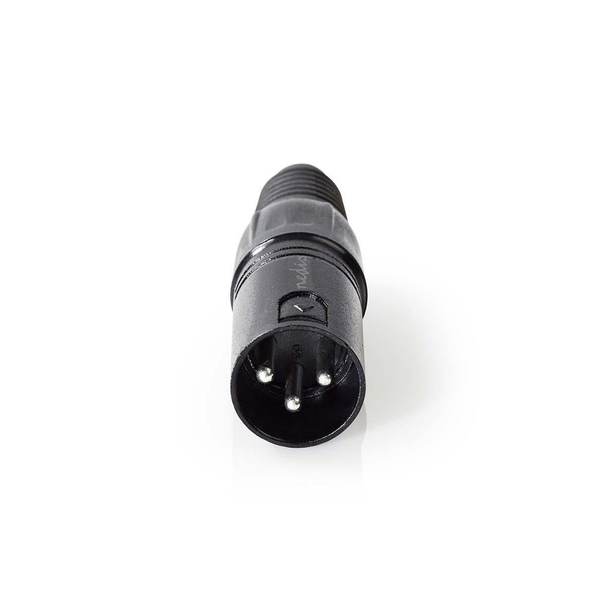 Nedis XLR-Liitin Uros  Musta