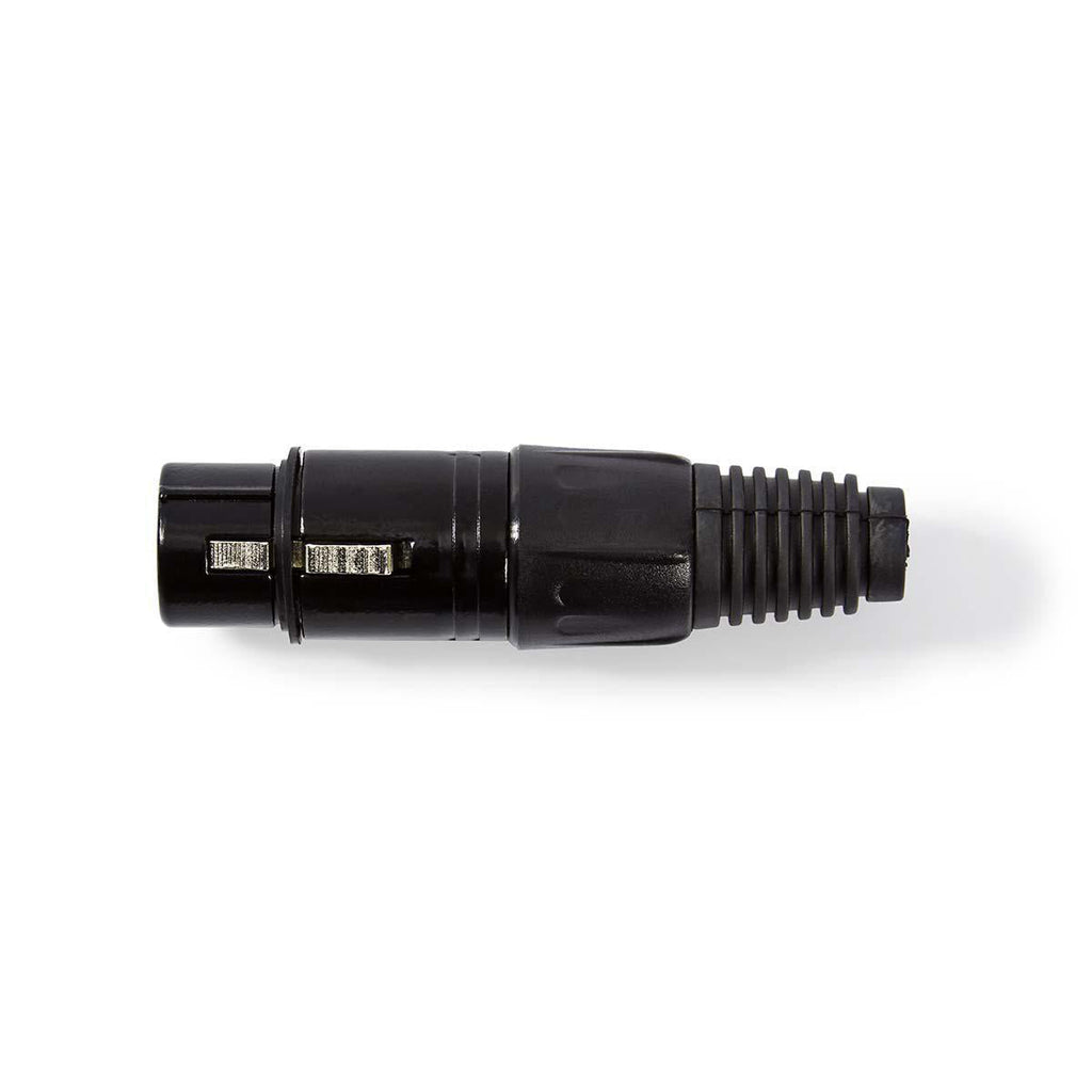 Nedis XLR-Liitin Naaras  Musta