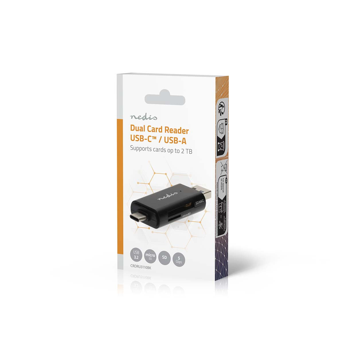 Nedis Kortinlukija | USB 3.2 Gen1