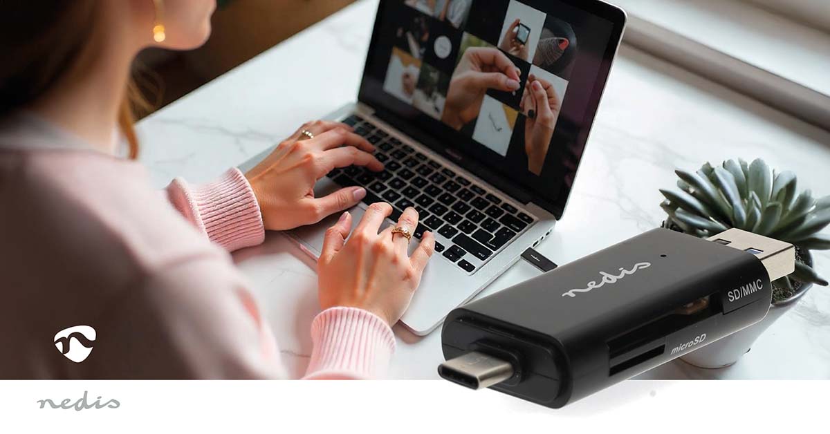 Nedis Kortinlukija | USB 3.2 Gen1