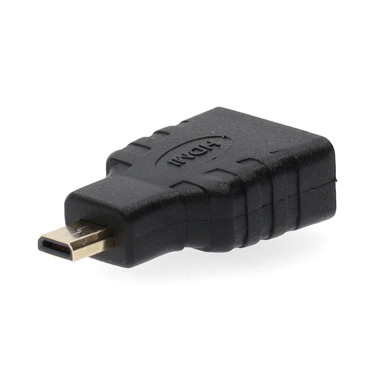 HDMI™-Sovitin HDMI Micro -Liitin - HDMI, Naaras Musta