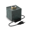 Pöytäval. Kuutio Vihreä Marble