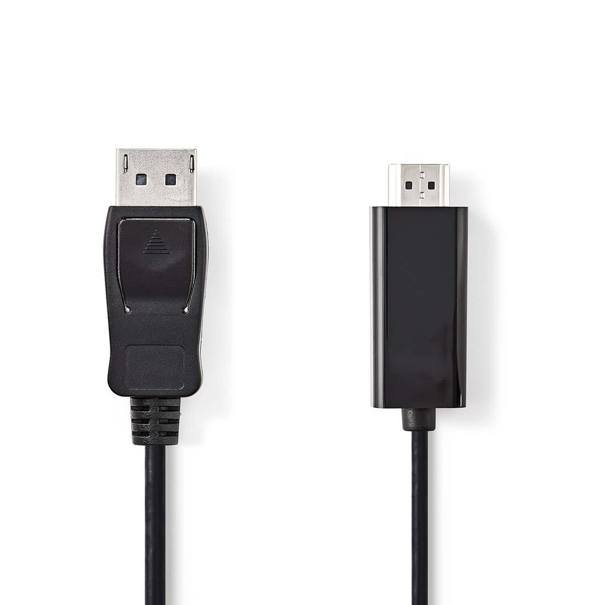 Nedis DisplayPort–HDMI-Kaapeli 2 m