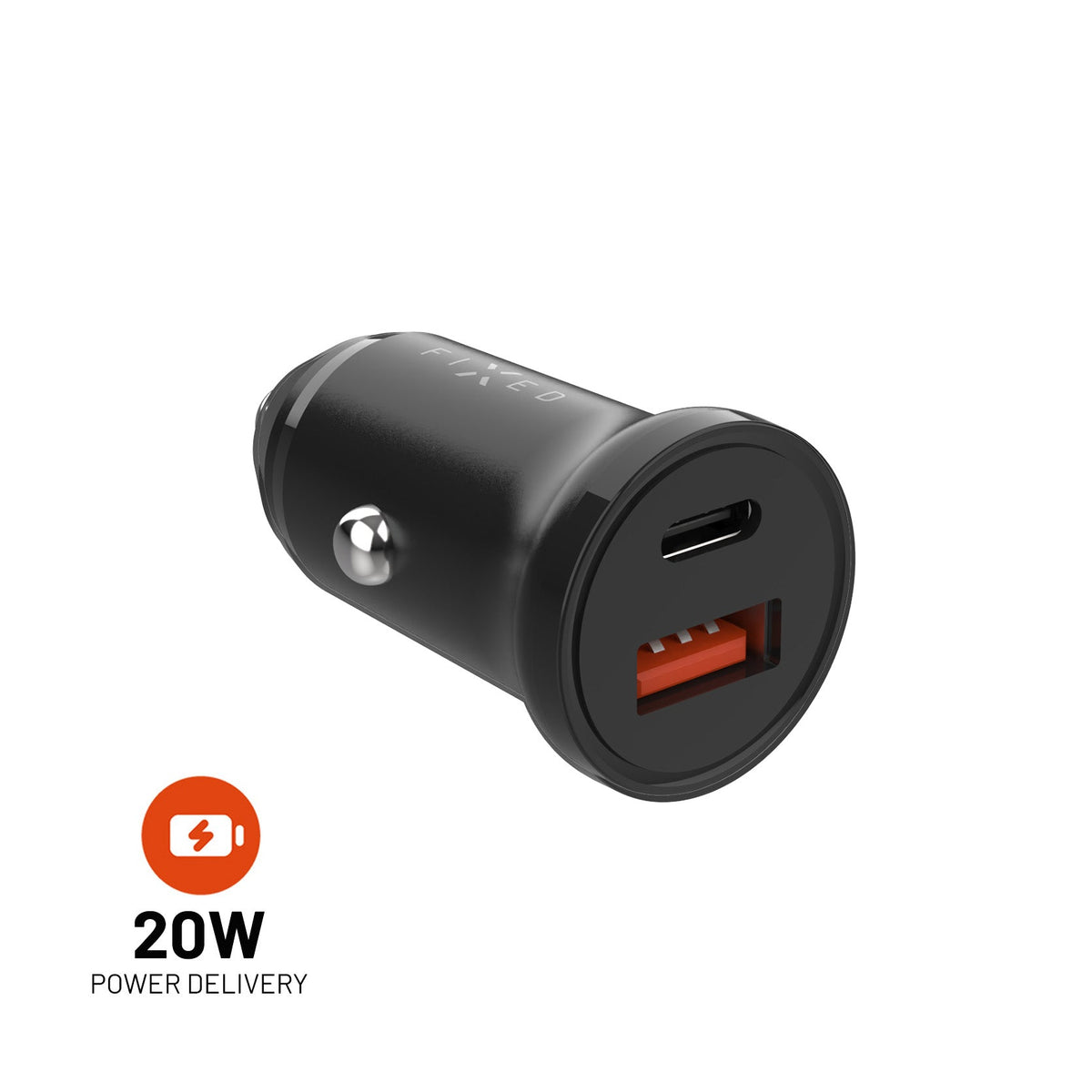 Nopea Autolaturi 20 w usb-c pd/usb-a Musta