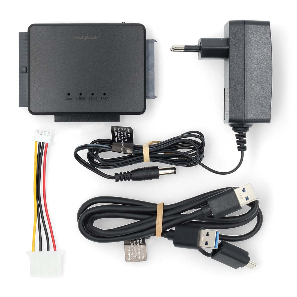 Nedis Kiintolevysovitin USB 3.2 Gen1 | 2.5 / 3.5 " | ide + sata