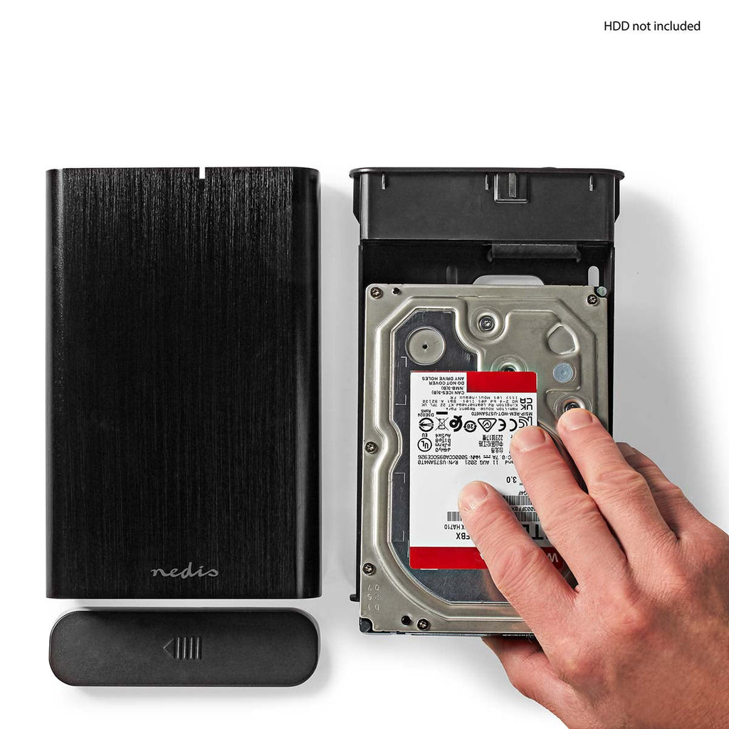 Nedis Kiintolevykotelo | 3.5 " | USB 3.1 Gen1