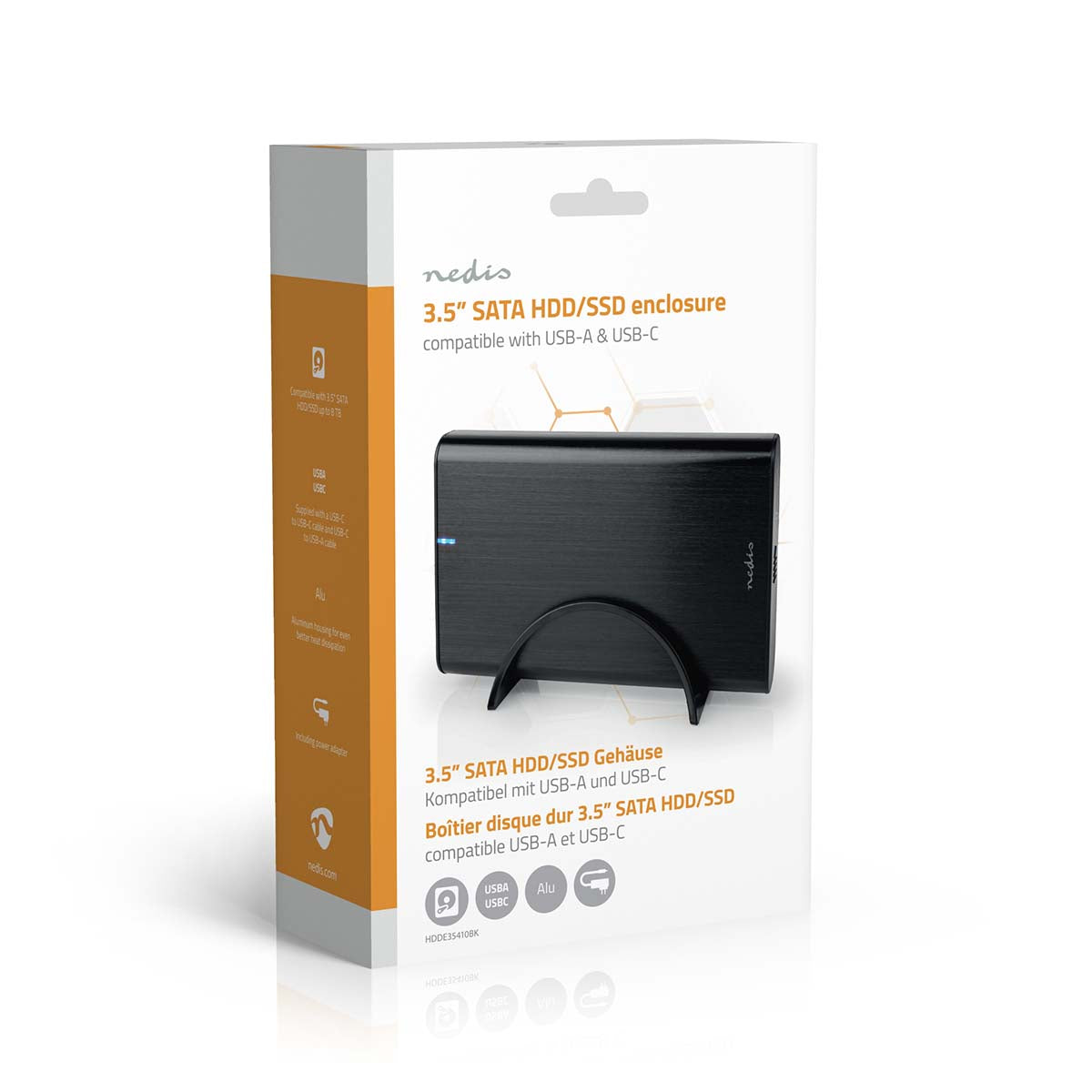 Nedis Kiintolevykotelo | 3.5 " | USB 3.1 Gen1
