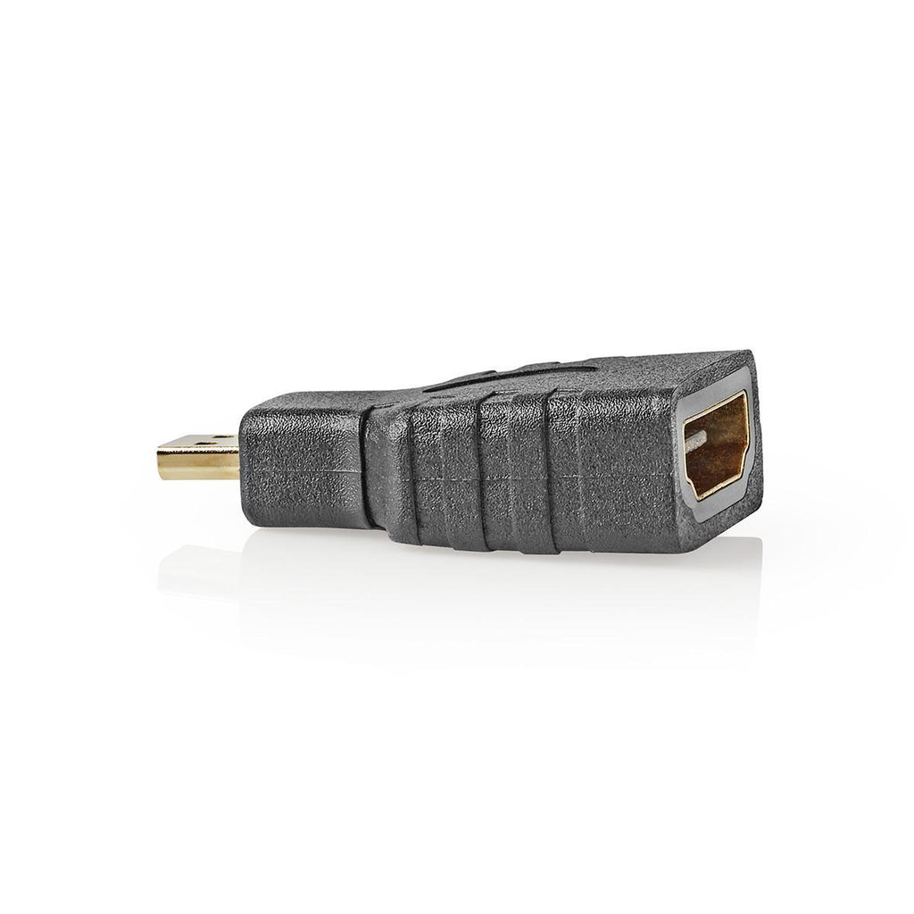 HDMI™-Sovitin HDMI Mini -Liitin - HDMI, Naaras Musta