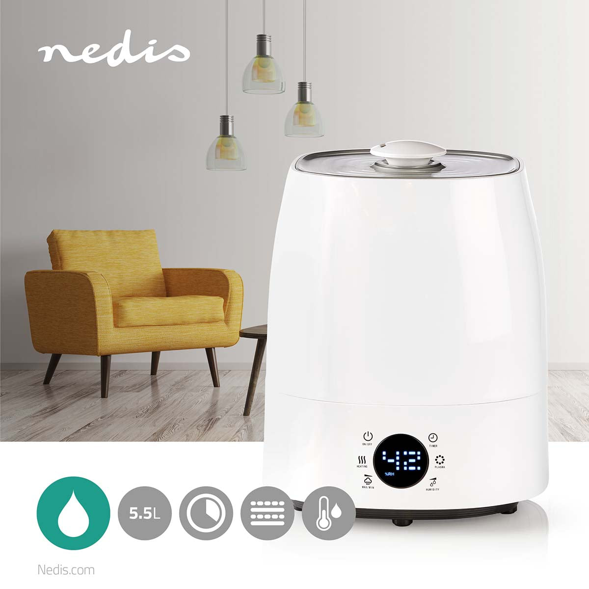 Nedis Ilmankostutin | 110 w