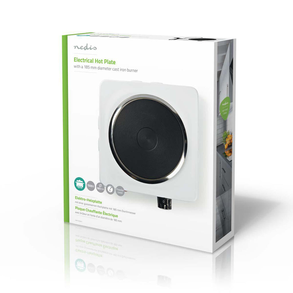 Nedis Keittolevy | Keittoalueet: 1 | 1500 w
