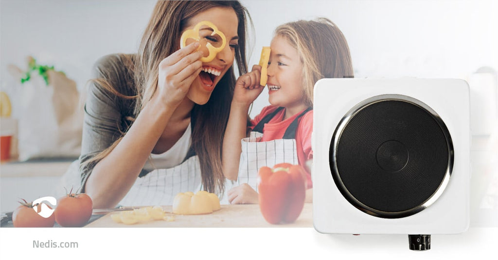 Nedis Keittolevy | Keittoalueet: 1 | 1500 w
