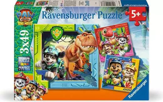 Ravensburger palapeli 3 × 49palaa