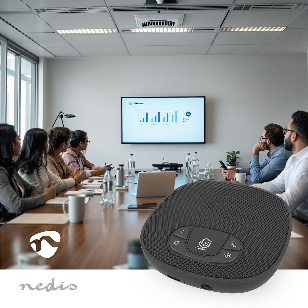 Nedis Konferenssikaiutin | Bluetooth® | 15 w