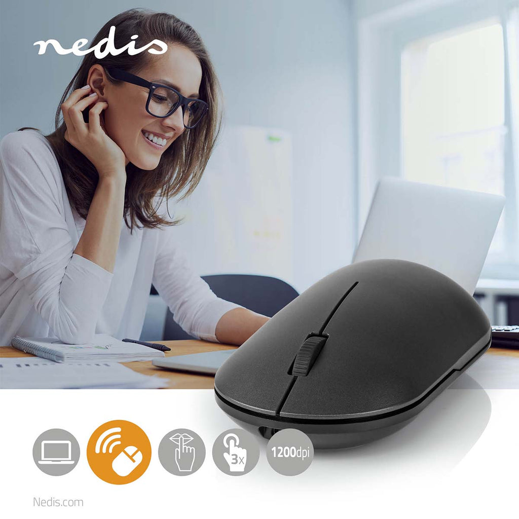 Nedis Hiiri | Langaton | Silent | 1200dpi