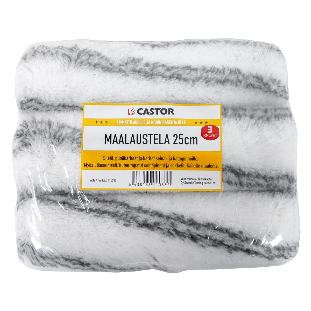 Maalaustela 250 mm 3 kpl