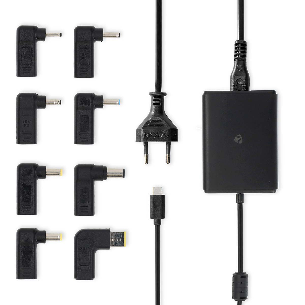 Nedis Kannettavan pc:n Virtalähde | GaN | 100 w
