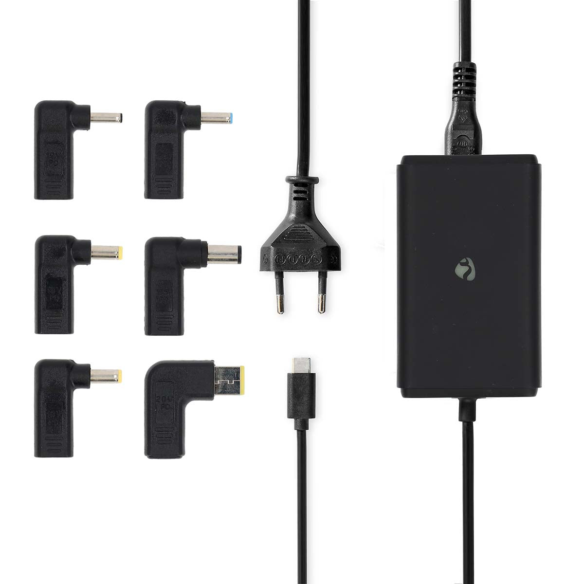 Nedis Kannettavan pc:n Virtalähde | GaN | 65 w