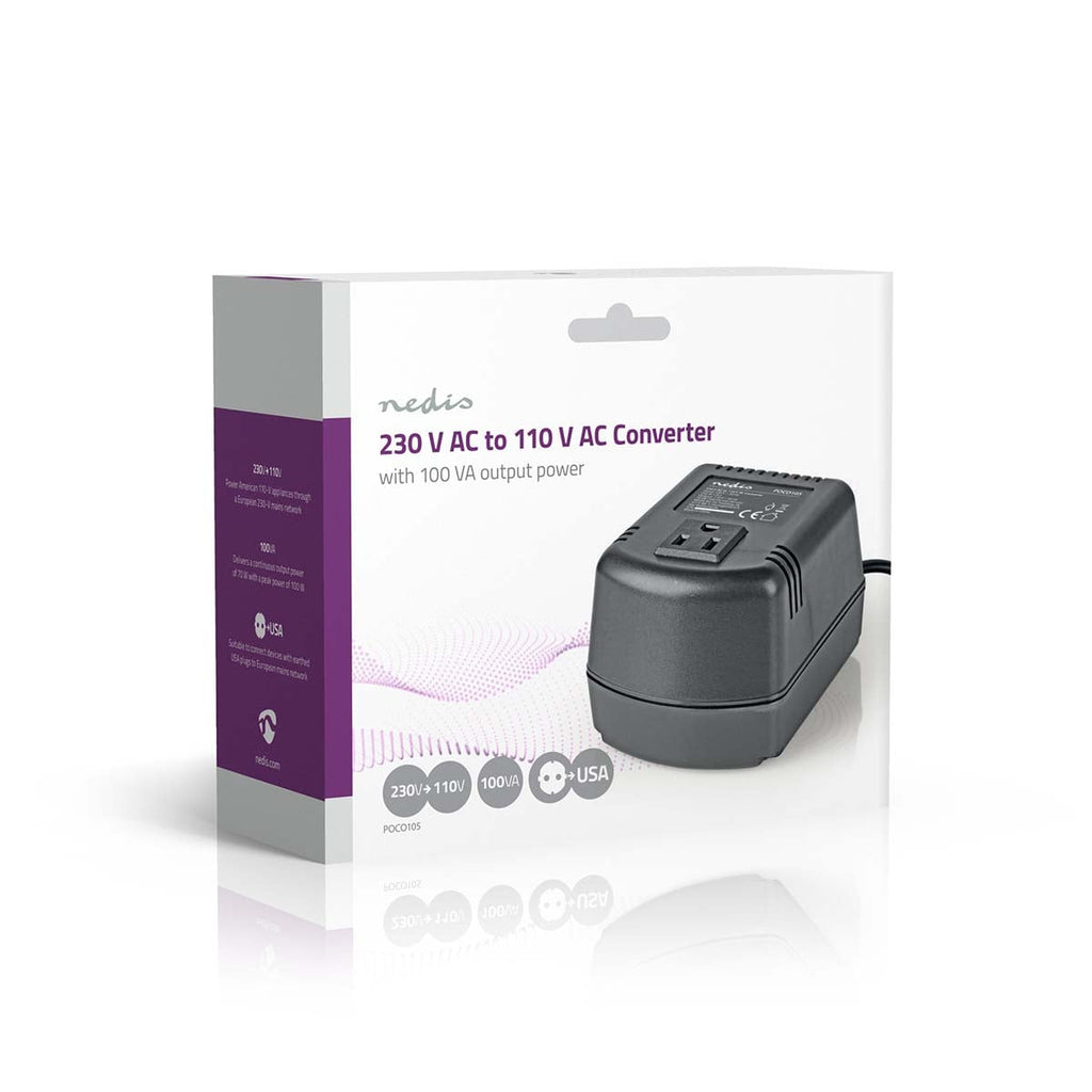 Nedis Tehonmuunnin 230 v - 110 v - 70 w