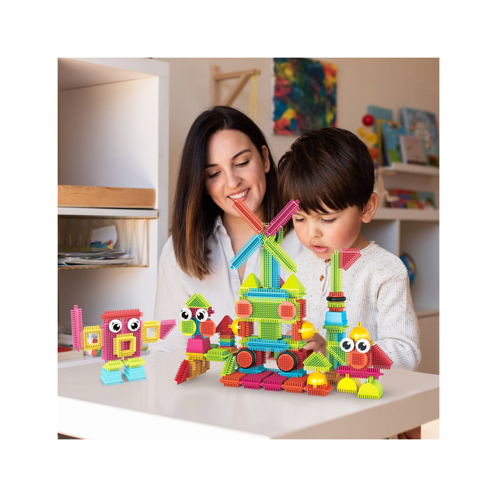 PicassoTiles Bristlelock building block set 112pcs
