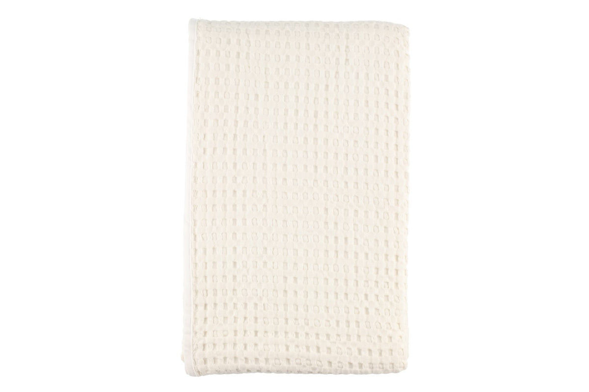 4Living Päiväpeite Waffle 150x250 valk.
