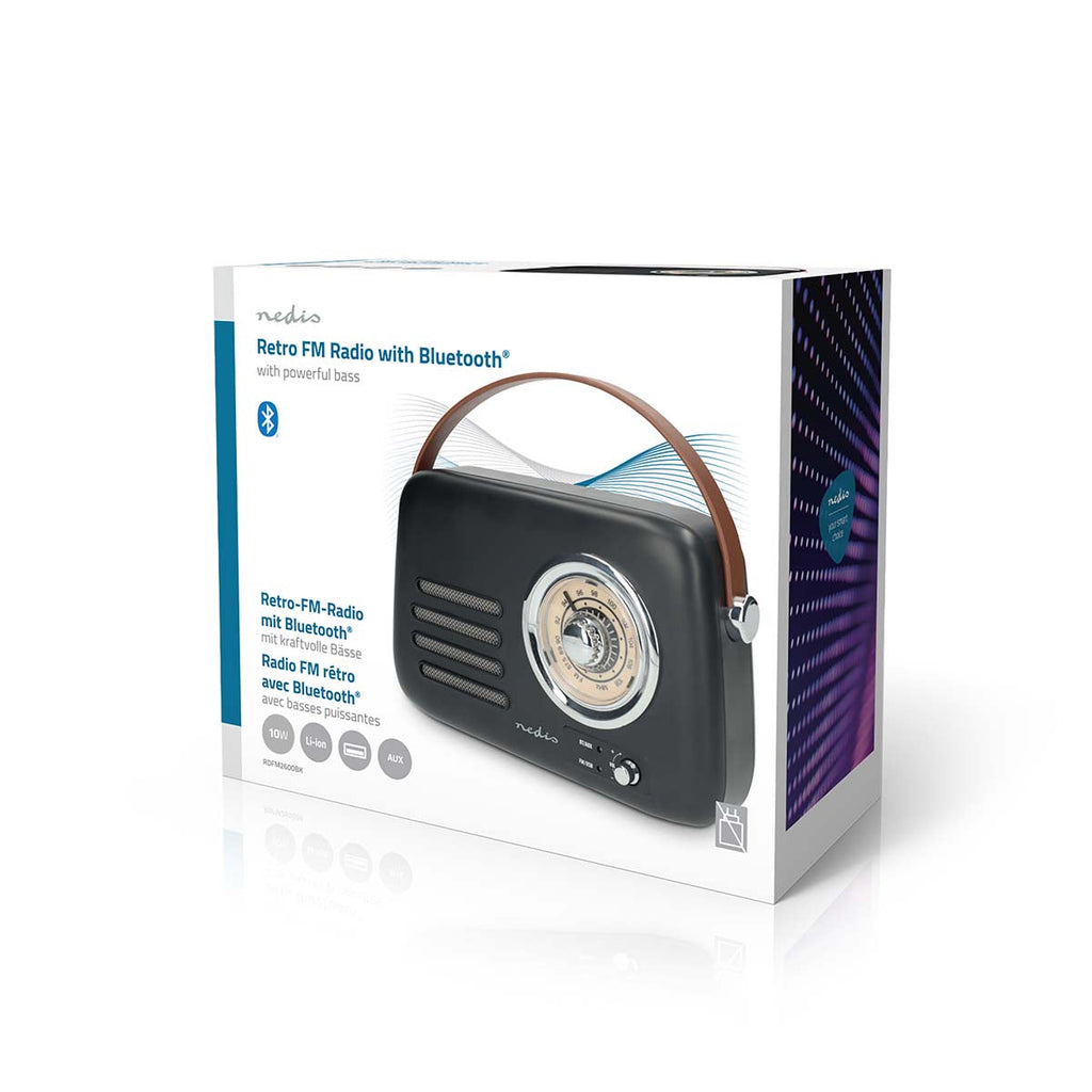 Nedis FM-radio | Bluetooth® / FM | 10 w