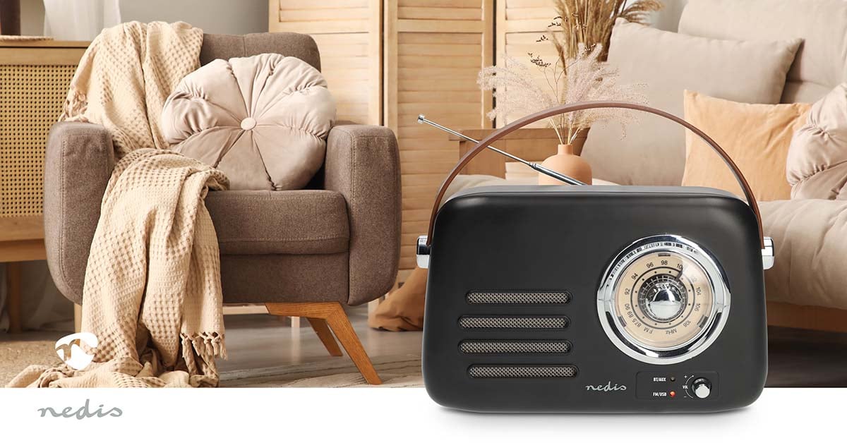 Nedis FM-radio | Bluetooth® / FM | 10 w