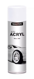 Spraymaali AutoACRYL Matta Valkoinen 500 ml