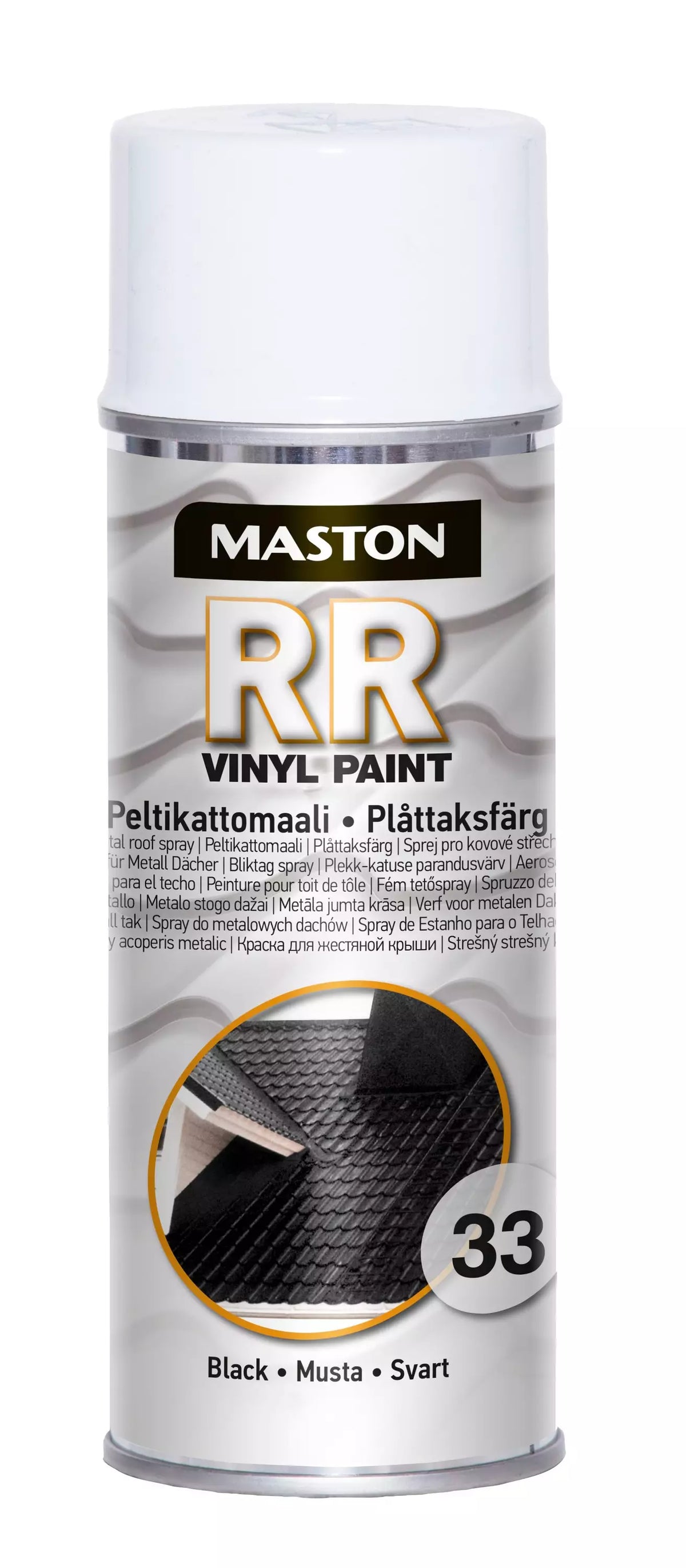 Spraymaali rr 33 musta 400 ml