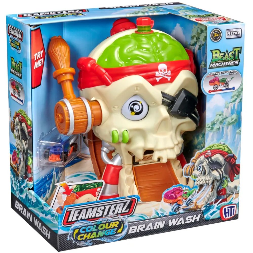 Teamsterz Beast Machines Colour Change Brain Wash autopesula