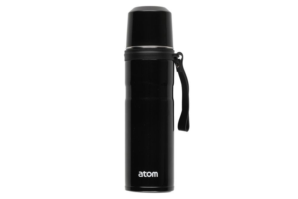 Atom Termospullo 750 ml Musta