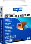 Timpuri Tiiviste d 6 m ruskea