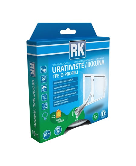 Rk Uratiiviste Ikkuna Valkoinen 8 mm x 10 m