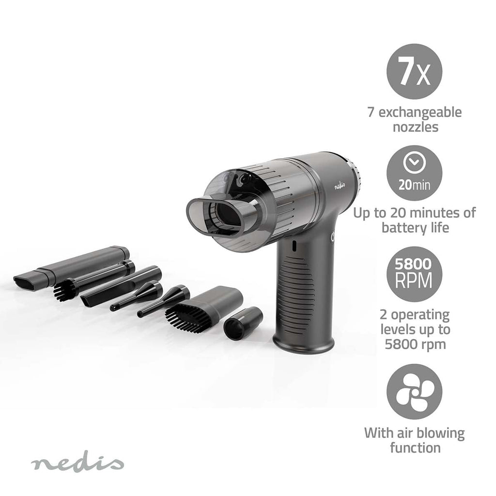 Nedis Rikkaimuri | 90 w | Kuiva / Märkä | Li-Ion